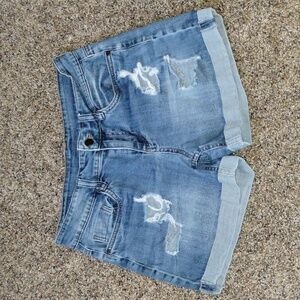 Dollhouse Distressed Shorts